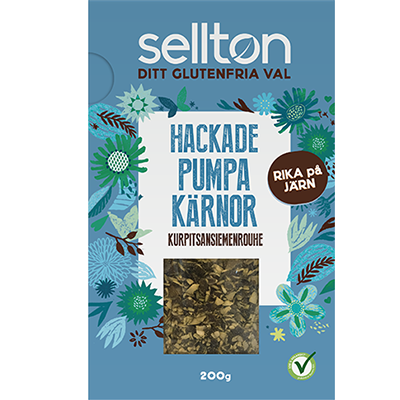Hackade pumpakärnor 200g Hackade pumpakärnor 200g